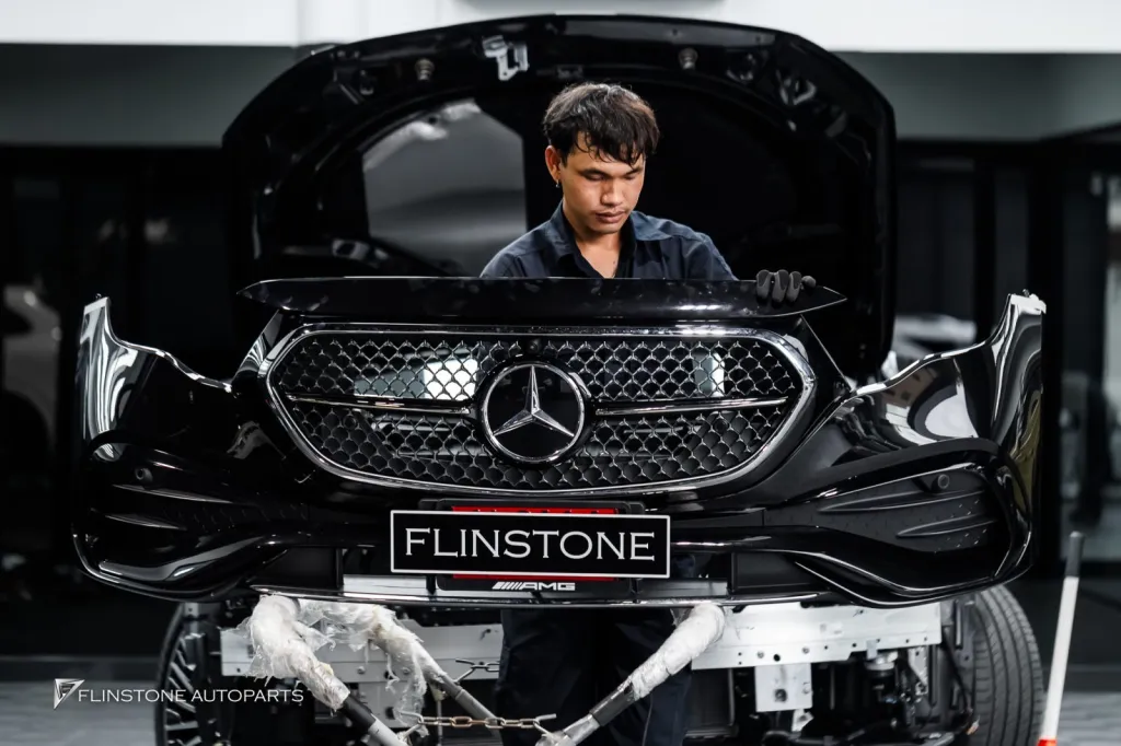 Mercedes Benz W214 กระจัง LED แท้