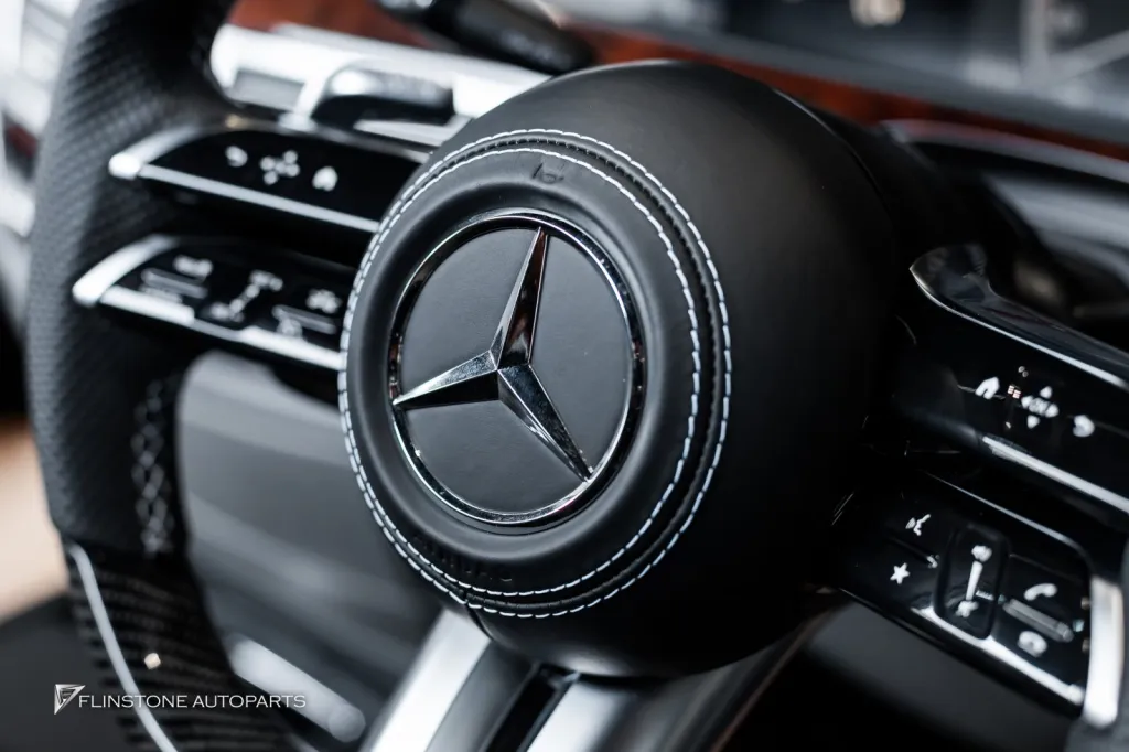 Mercedes Benz W221 S65 พวงมาลัย โลโก้