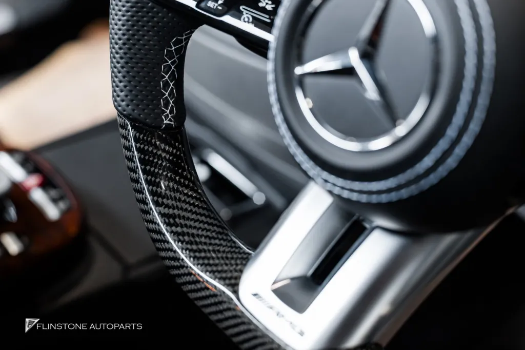 Mercedes Benz W221 S65 พวงมาลัย โลโก้