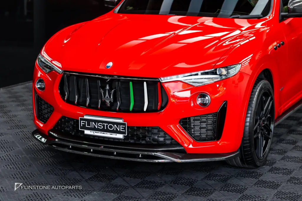 Maserati levante ล้อ Center lock Usus Downpipe Usus พาร์ทคาร์บอน Maxton Design กล่องจูน
