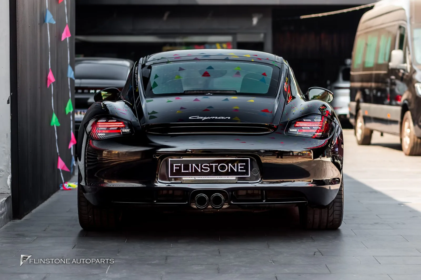 Porsche Cayman 997 ไฟท้าย