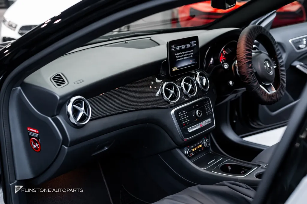 Mercedes Benz A45 carbon console