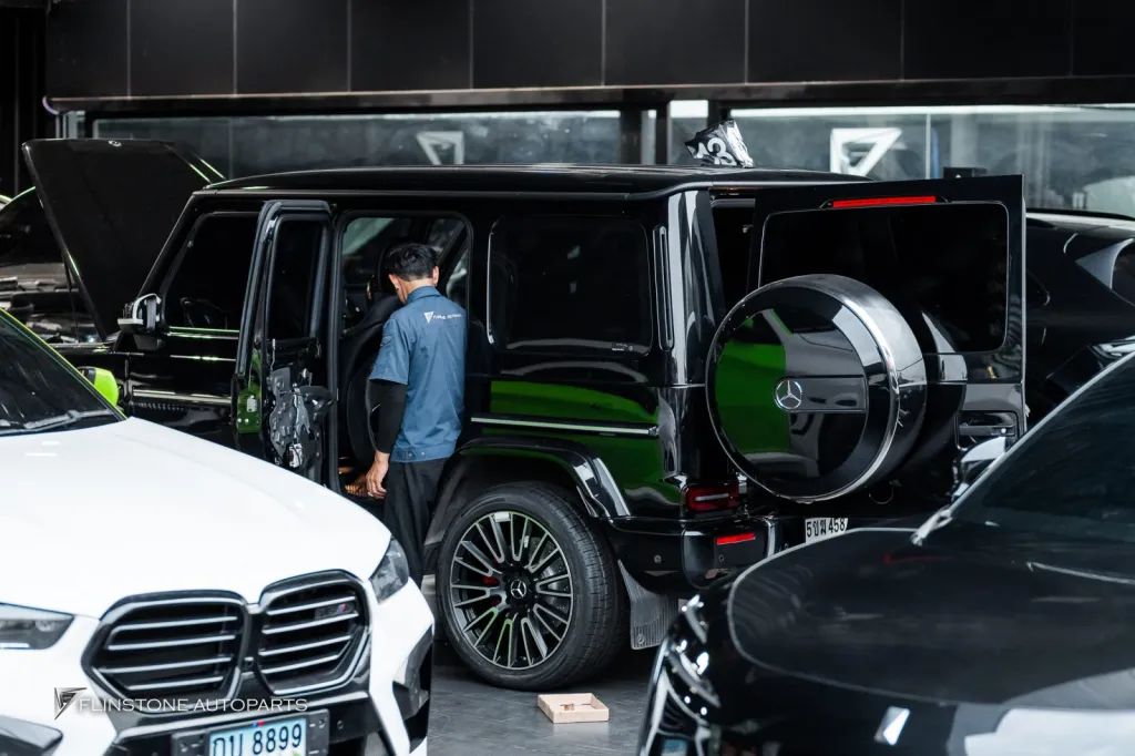 Mercedes Benz Gclass G63 to facelift 刹车排气管轮毂