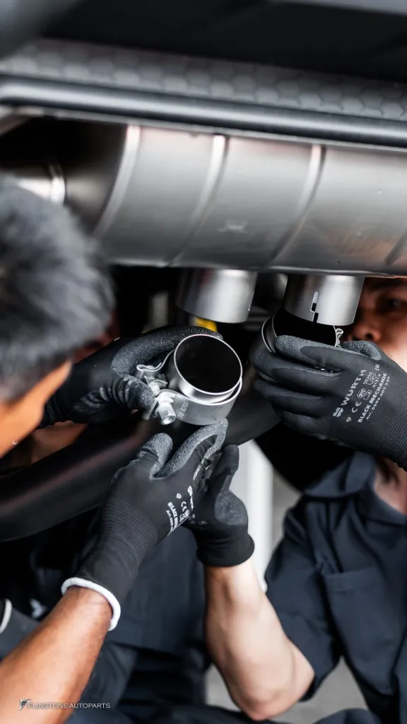 Porsche Cayenne 排气管 Akrapovic