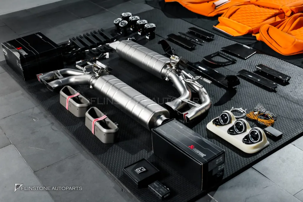 Mercedes Benz Gclass 排气管 Akrapovic 内饰轮毂