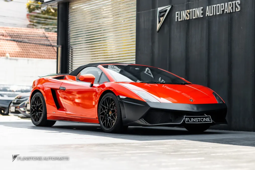Lamborghini Gallado กันชนหน้า ดิฟ สเกิร์ต ปลายท่อ