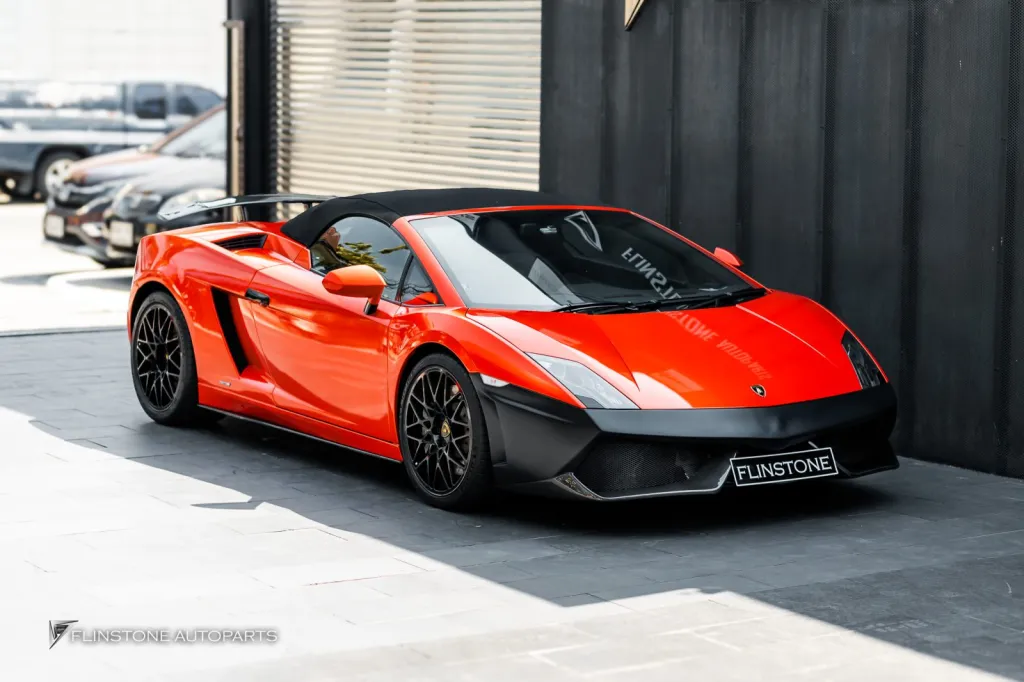 Lamborghini Gallado กันชนหน้า ดิฟ สเกิร์ต ปลายท่อ