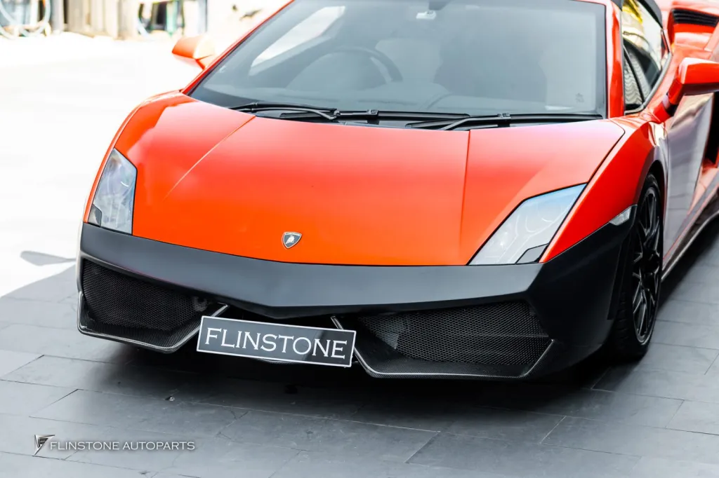 Lamborghini Gallado กันชนหน้า ดิฟ สเกิร์ต ปลายท่อ
