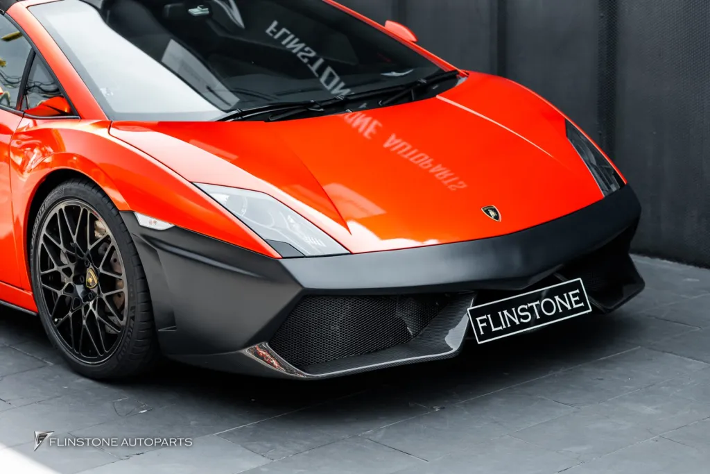 Lamborghini Gallado กันชนหน้า ดิฟ สเกิร์ต ปลายท่อ