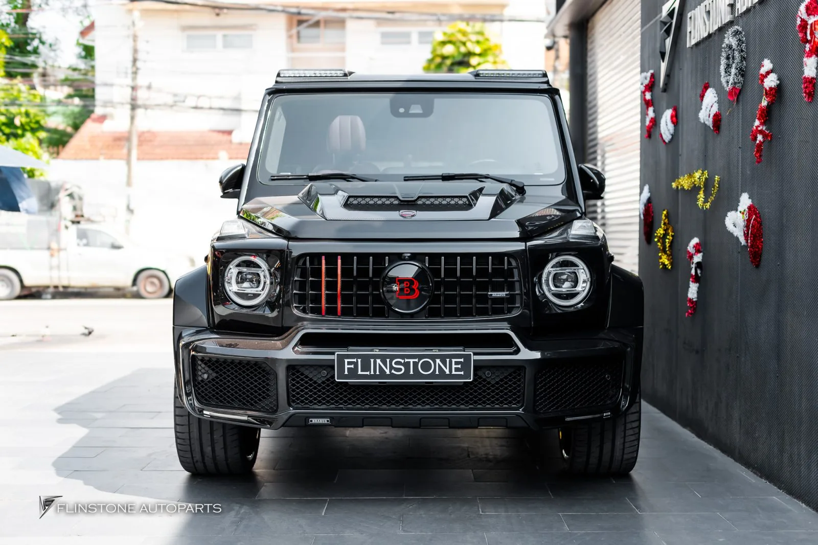 Mercedes Benz Gclass ท่อ Akrapovic