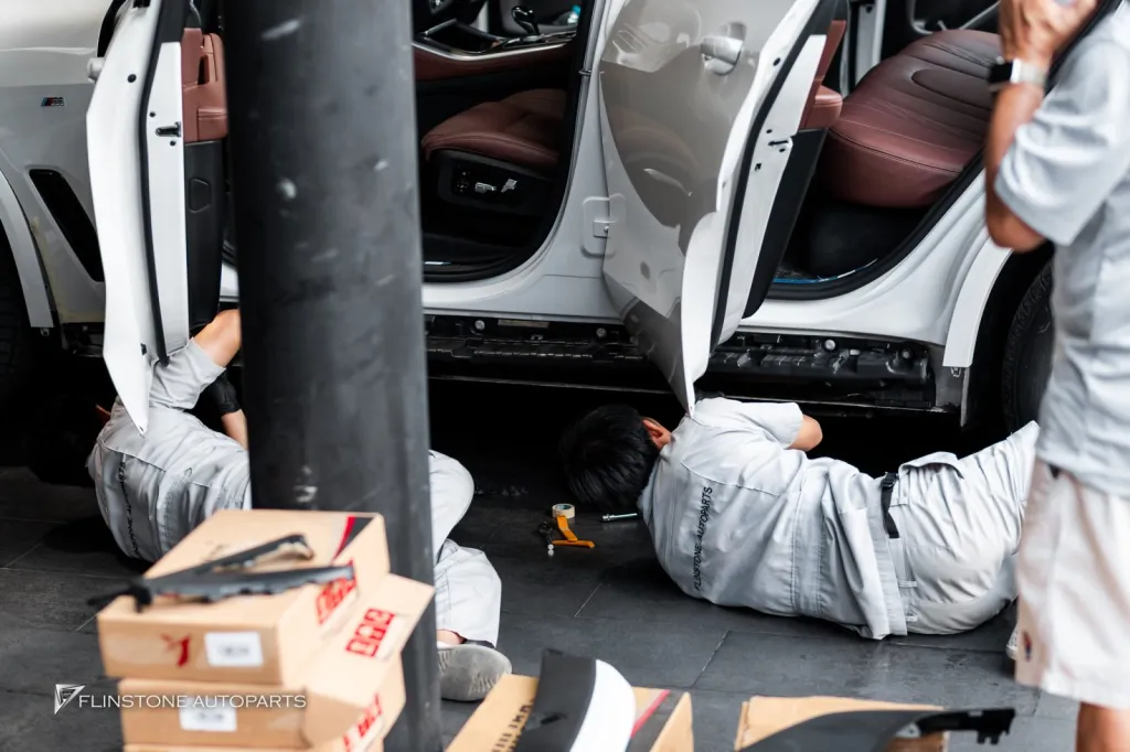 BMW X5 บันได