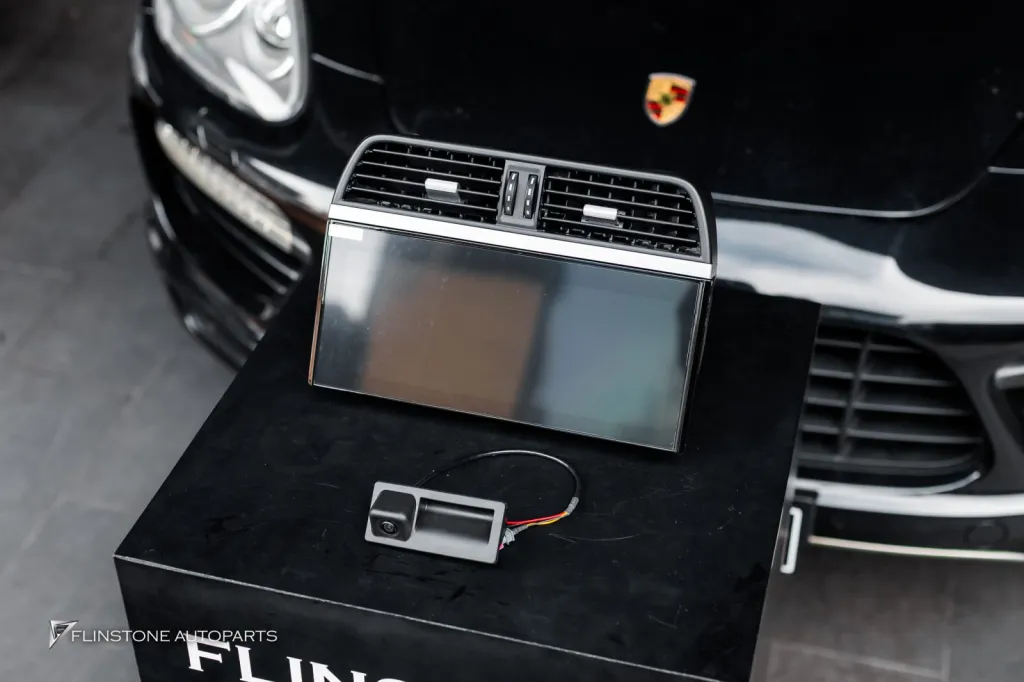 Porsche Cayenne จอกลาง กล้องถอยหลัง