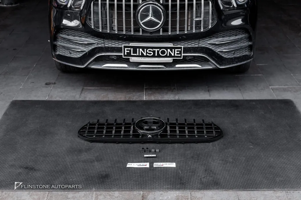 Mercedes Benz GLE กระจัง โลโก้ Biturbo