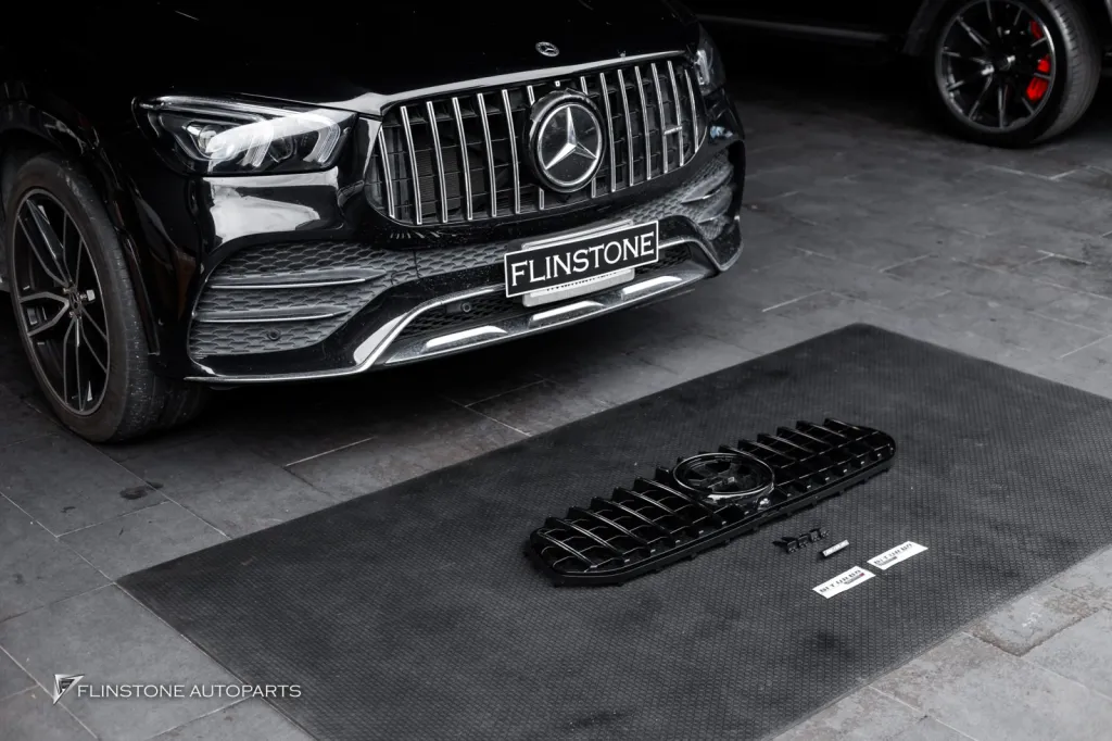 Mercedes Benz GLE กระจัง โลโก้ Biturbo