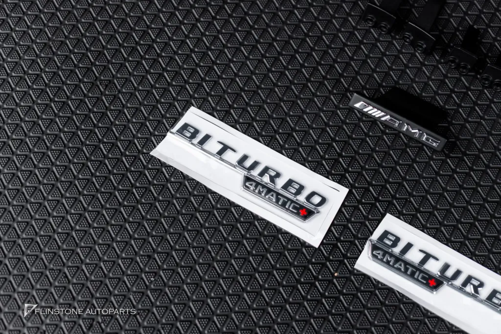 Mercedes Benz GLE กระจัง โลโก้ Biturbo