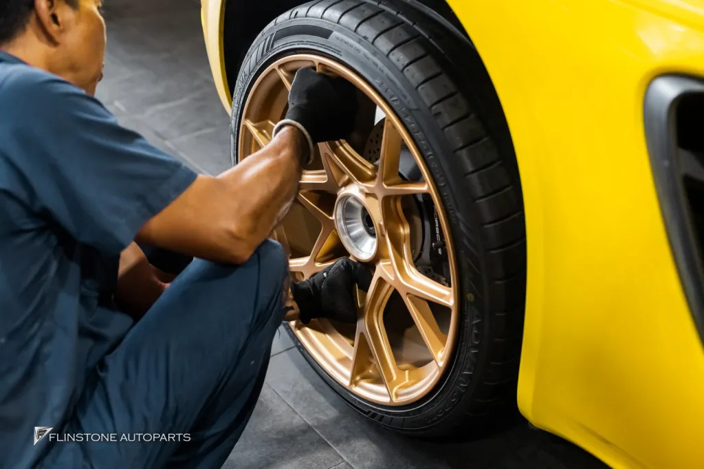 Porsche 718 CaymanS ล้อ ฟิล์ม