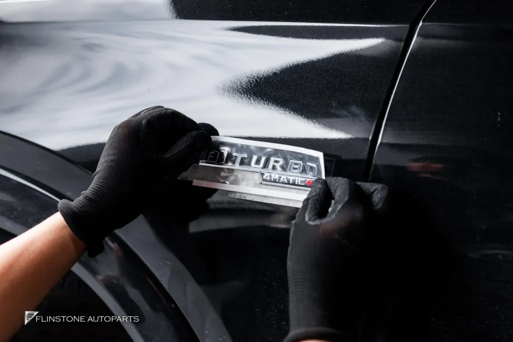 Mercedes Benz GLE กระจัง โลโก้ Biturbo