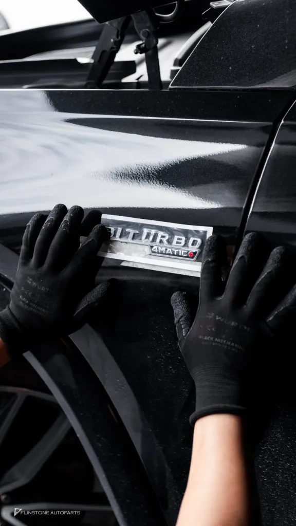 Mercedes Benz GLE กระจัง โลโก้ Biturbo