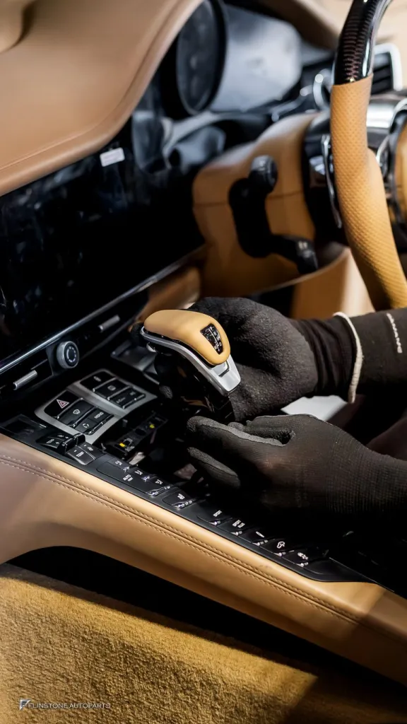 Porsche Panamera จอ Dual Screen พวงมาลัย ช่องแอร์