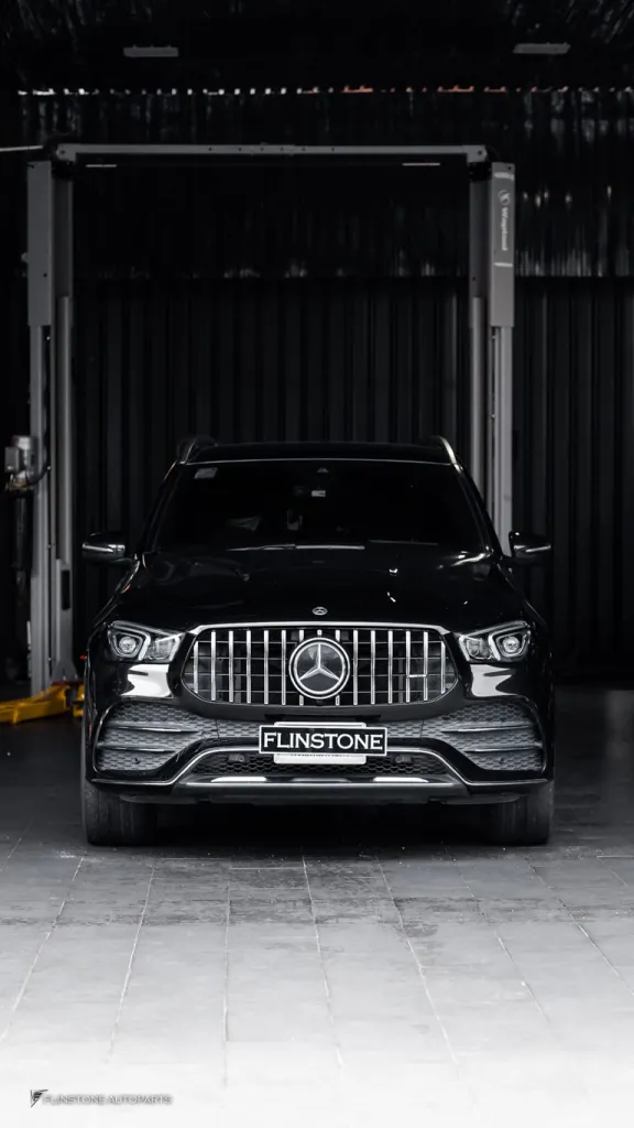 Mercedes Benz GLE กระจัง โลโก้ Biturbo