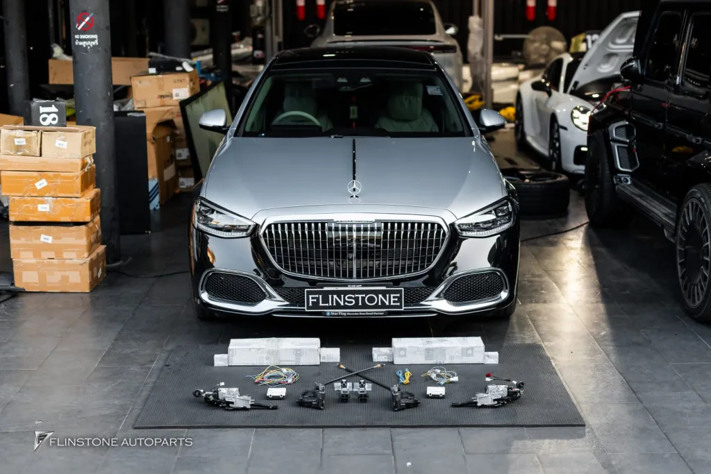 Mercedes Benz Sclass ประตูโบก