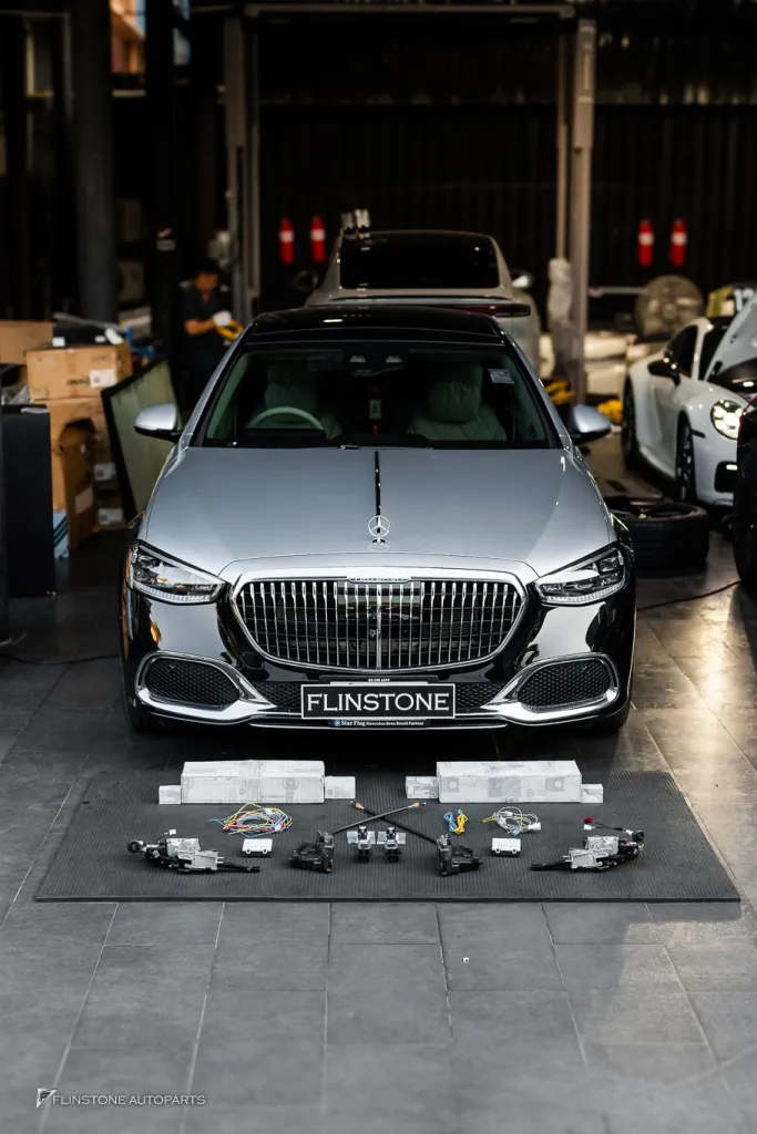 Mercedes Benz Sclass ประตูโบก