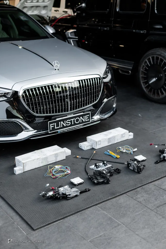 Mercedes Benz Sclass ประตูโบก