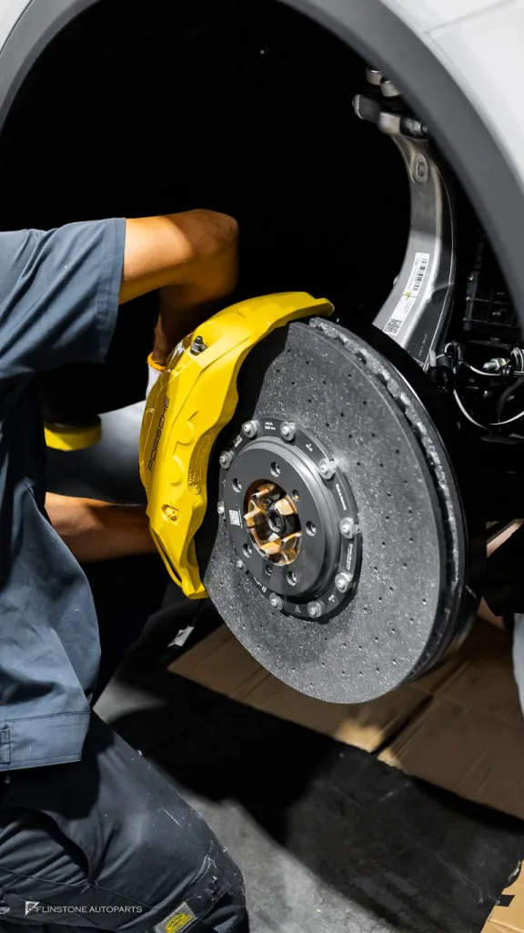 Porsche Cayenne เบรค Carbon Ceramic แท้ ล้อ Usus