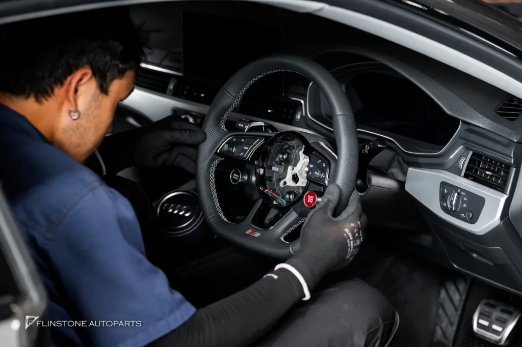 Audi A5 พวงมาลัย