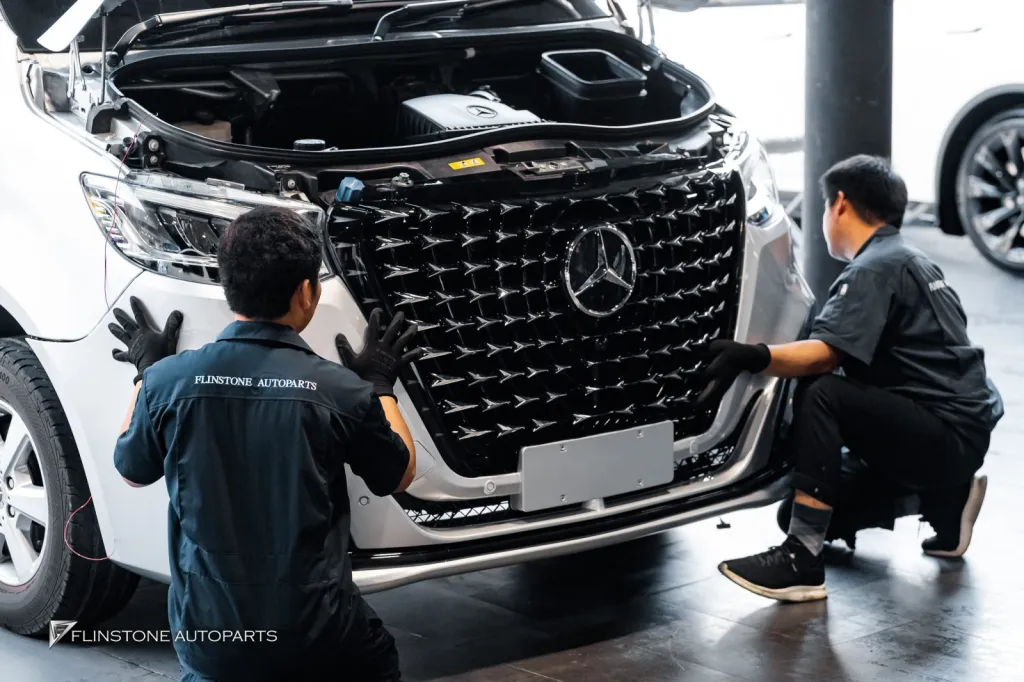 Mercedes Benz Sprinter กันชนหน้า กระจัง ล้อ Usus