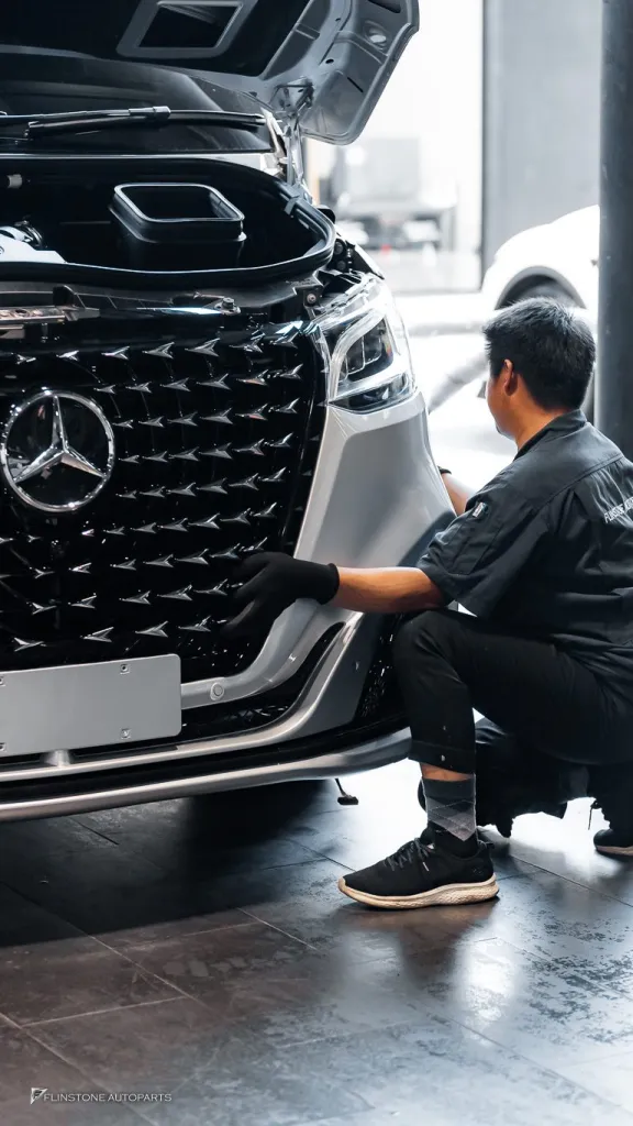 Mercedes Benz Sprinter กันชนหน้า กระจัง ล้อ Usus