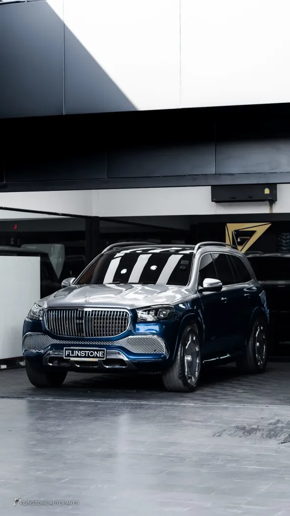 Mercedes Benz Gls ชุดพาร์ทรอบคัน ภายในส้ม