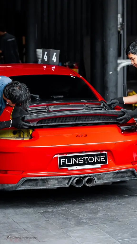 Porsche 991 ไฟหน้า Pdls พาร์ทคาร์บอนรอบคัน Usus