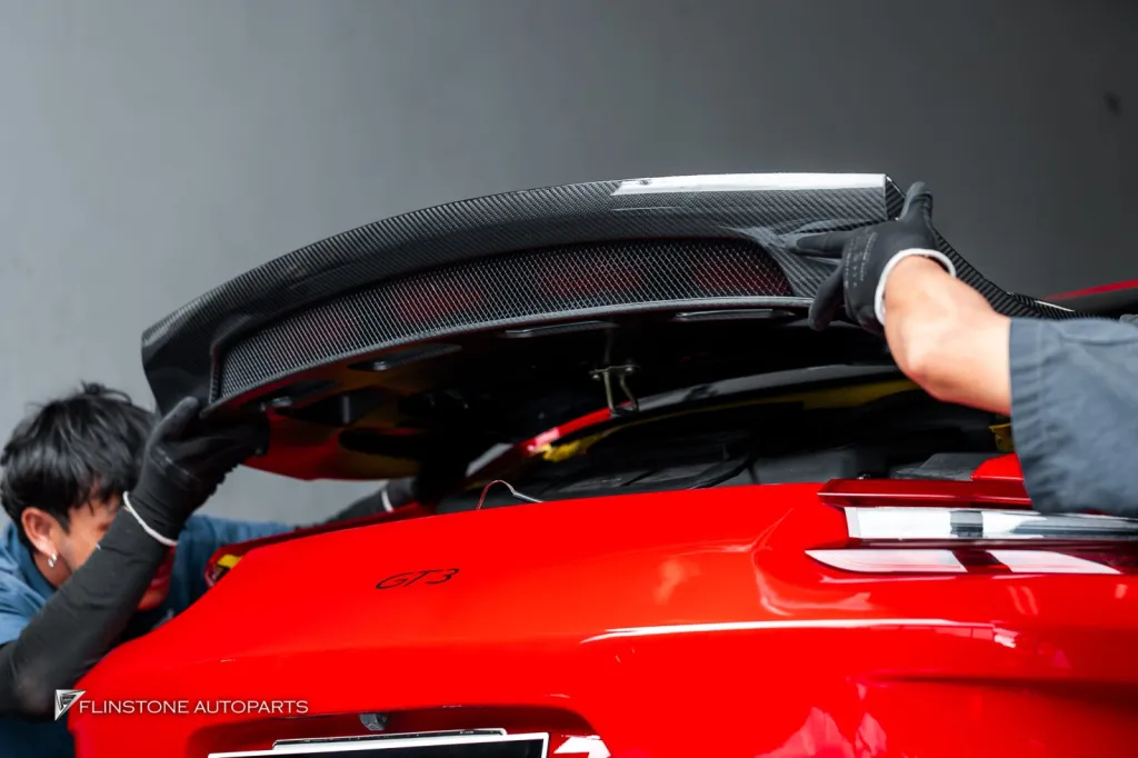 Porsche 991 ไฟหน้า Pdls พาร์ทคาร์บอนรอบคัน Usus