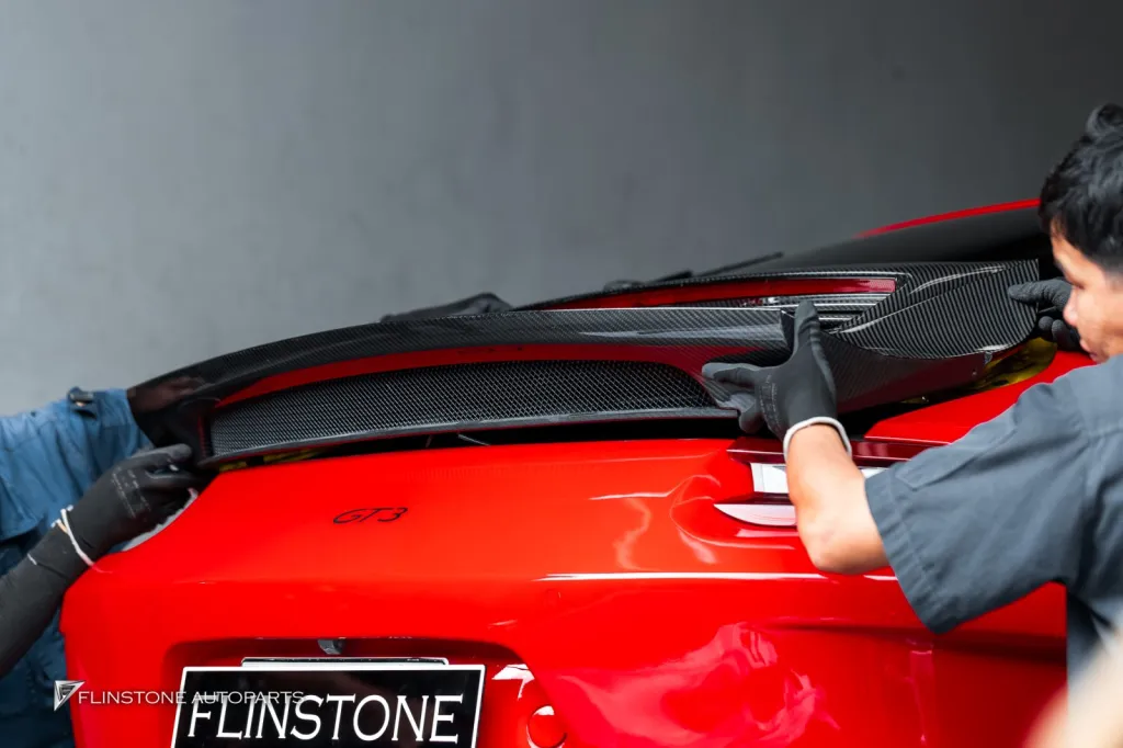 Porsche 991 ไฟหน้า Pdls พาร์ทคาร์บอนรอบคัน Usus
