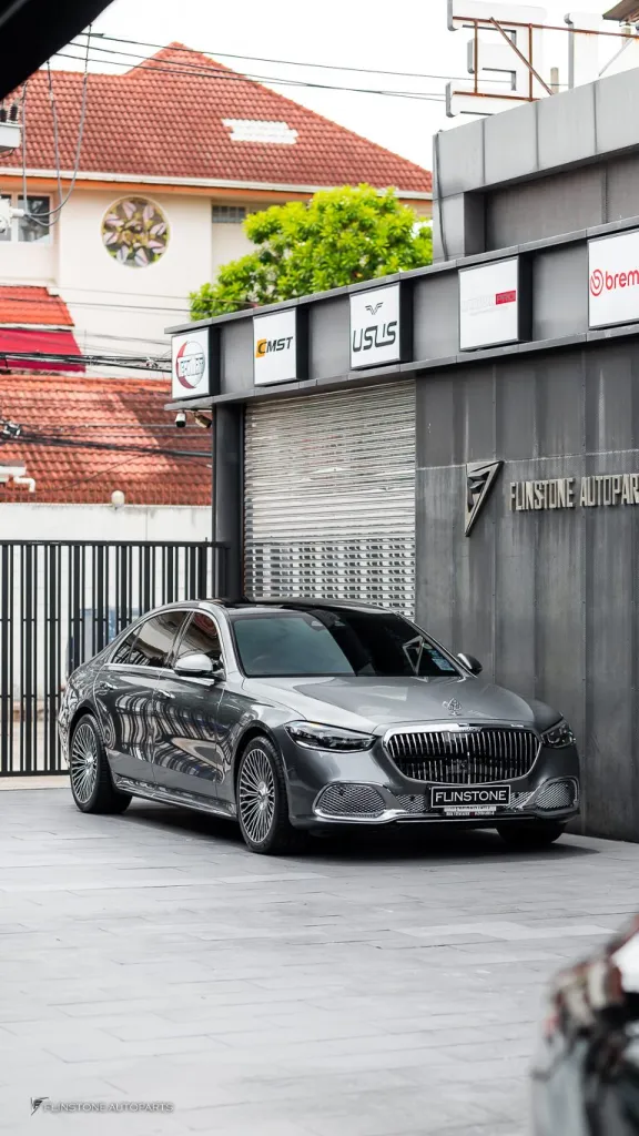 Mercedes Benz W223 กันชนหน้า ล้อ Usus