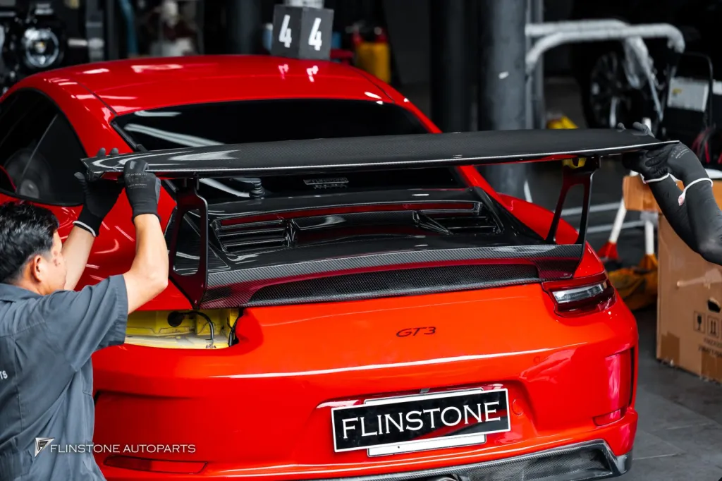 Porsche 991 ไฟหน้า Pdls พาร์ทคาร์บอนรอบคัน Usus