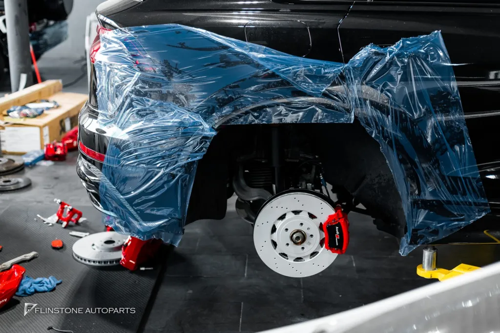 Audi Q8 เบรค