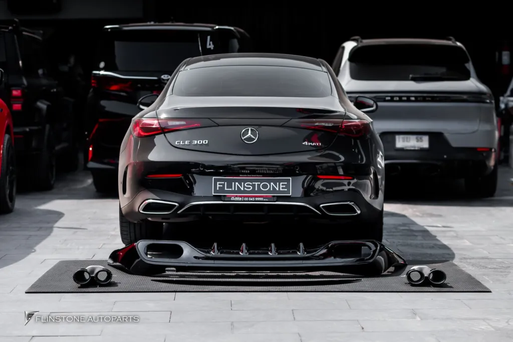 Mercedes Benz Cle 300 扩散器排气尾喉扰流板