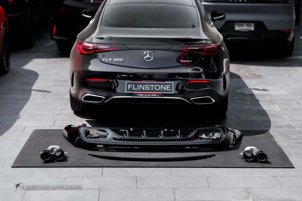 Mercedes Benz Cle 300 扩散器排气尾喉扰流板