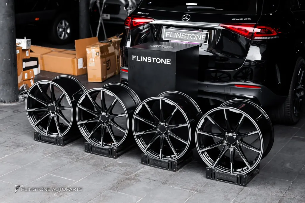 Mercedes Benz GLE โลโก้ ล้อ