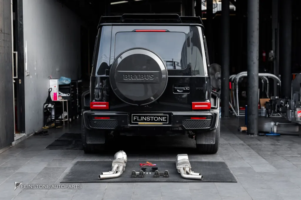 Mercedes Benz Gclass Exhaust Pipe Active Sound
