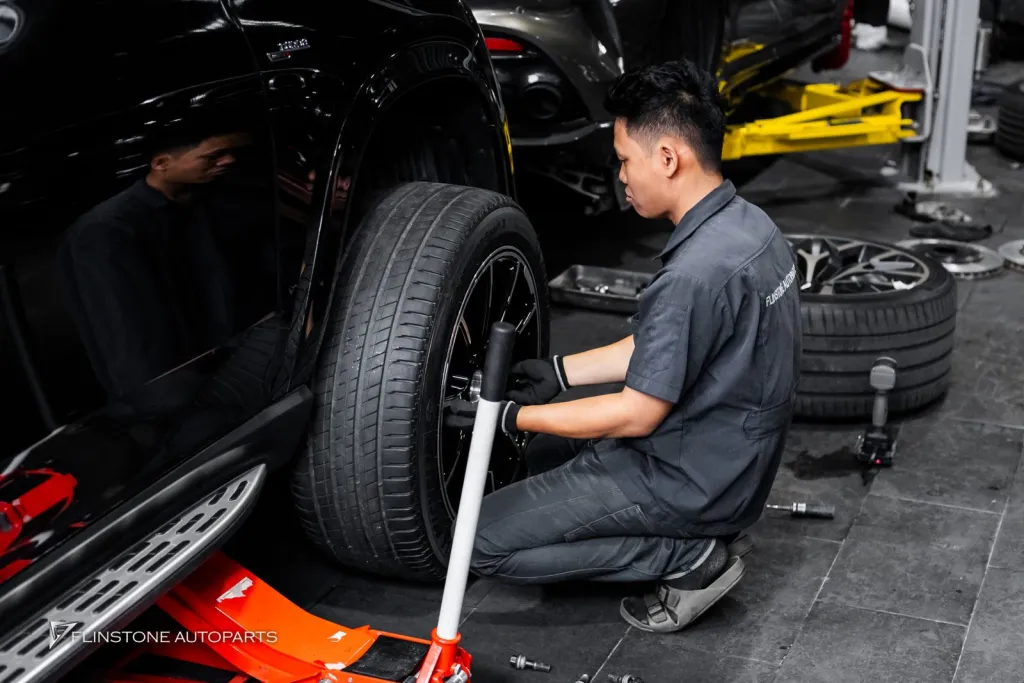 Mercedes Benz GLE โลโก้ ล้อ