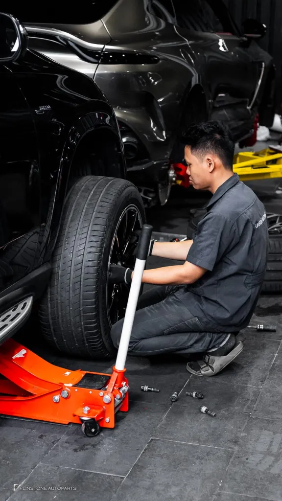Mercedes Benz GLE โลโก้ ล้อ