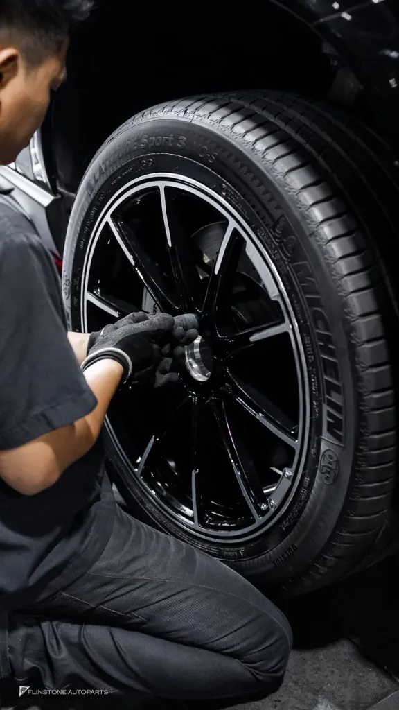 Mercedes Benz GLE โลโก้ ล้อ