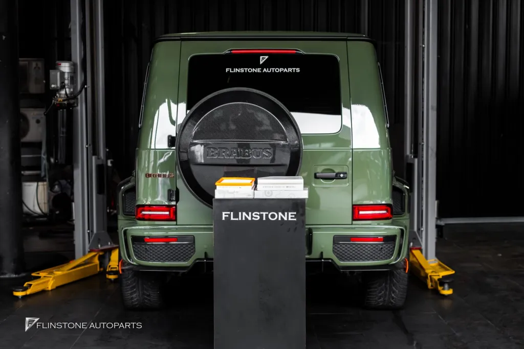 Mercedes Benz Gclass ล้างหม้อน้ำ