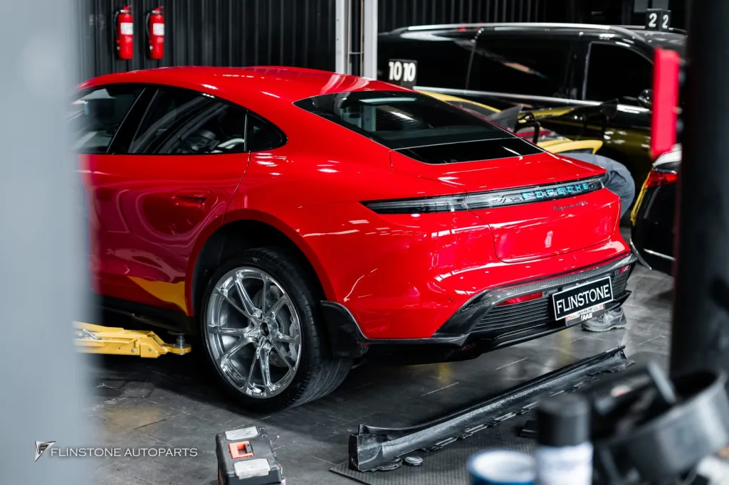 Porsche Taycan GTS 碳纤维部件轮毂 Techart
