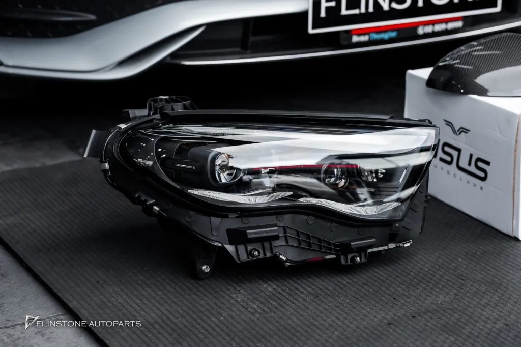 Mercedes Benz W214 ไฟหน้าแท้ กระจกคาร์บอน Usus