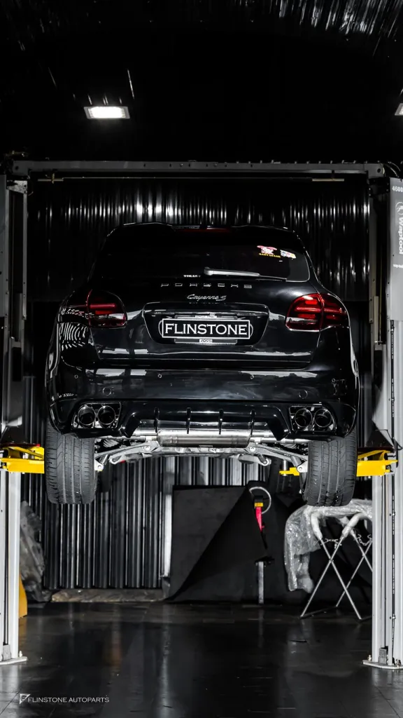 Porsche Cayenne 958 ท่อ Usus ไมล์ดิจิตอล สเปเซอร์
