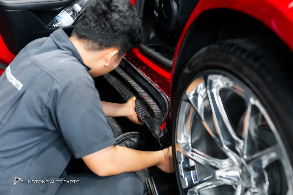 Porsche Taycan GTS 碳纤维部件轮毂 Techart